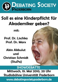 Showdebatte in Paderborn: "Kinderzwang für Akademiker?"