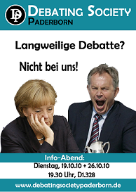 Information nights of Debating Society Paderborn