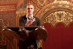 Lukas Haffert während seiner Finalrede auf der Wartburg. Foto: Manuel Adams