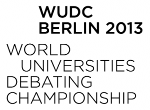 WUDC 2013: Anmeldung für die Berlin Worlds