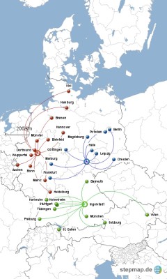 Zuschnitt der Regionalmeisterschaften 2013