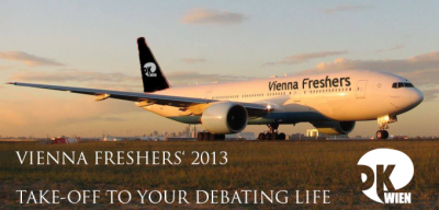 Vienna Freshers’ 2013 – Touchdown to Debate Life