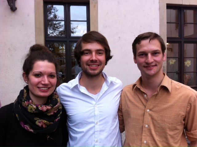 Der neue Vorstand des VDCH: Sarah Kempf, Tobias Kube, Alexander Hiller (v.l.n.r.) (c) Florian Umscheid