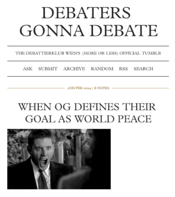 Tumblr Blog DKWien Screenshot