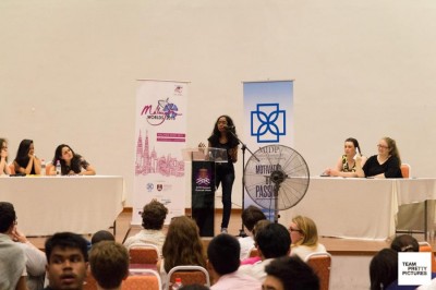 Women's Night in Malaysia with a debate on the motion "This House regrets the role of alcohol in social life." © 2014 Matthias Carcasona