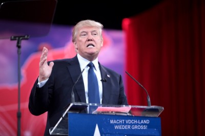 Donald Trump bei einer Wahlkampfveranstaltung (c) creative commons, Bildquelle: Gage Skidmore