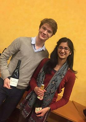 Tudor Musat and Viva Avasthi, the winners of the Novice final - ©Tudor Musat