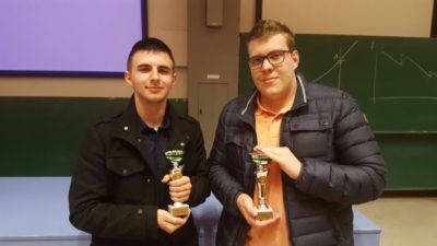 The winners of the novice final: Filip Branović and Mihajlo Pavlović - © Johannes Meiborg