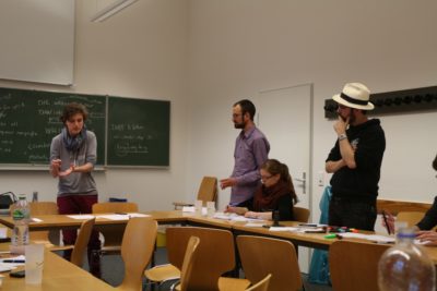 In den Debatten wird das neue Wissen angewandt © Debating Club Heidelberg