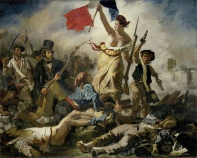 Eugène Delacroix - Le 28 Juillet. La Liberté guidant le peuple - source: artsy.net