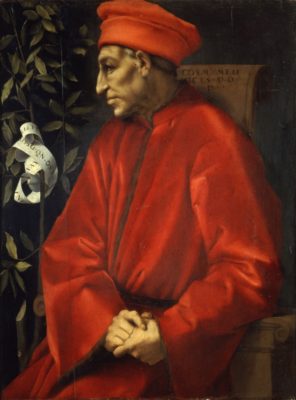 Jacopo da Pontormo - Ritratto di Cosimo il Vecchio - source: Google Art Project