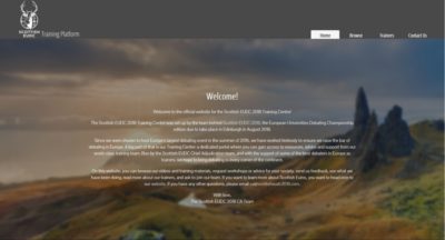 Scottish EUDC Launches Training Website