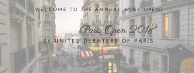 Paris Open 2018 