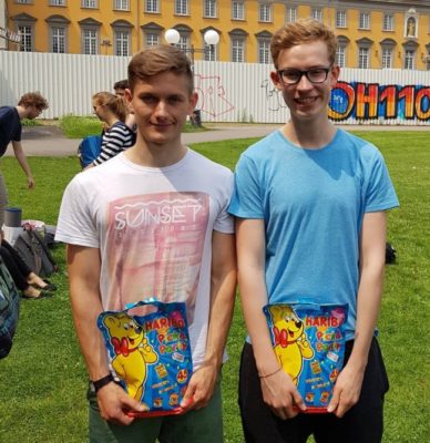 Die Gewinner des Reedhovencups 2018: René Geci und David S. – © Konstantin Krüger