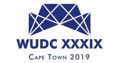 WUDC Cape Town 2019 Logo