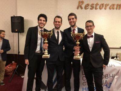 The champions 2018: Tom Manor, Yair Har-Oz, Ido Kotler and Amichay Even Chen (left to right) - © Nadav Barak