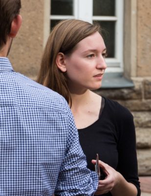 Alena Haub bei den Vorrunden ©Matthias Carcasona