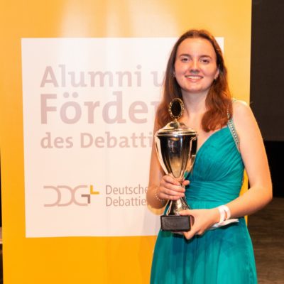 "Ein Freigetränk und einfach sehr viele relevante Gründe um dort zu bleiben" - DDG-Nachwuchspreisträgerin Luise Häder im Gespräch