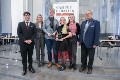 Münster/BDU gewinnt die Campus-Debatte Leipzig 2019