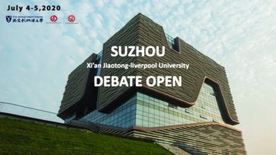 Cambridge wins Suzhou Debate Open