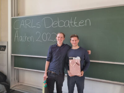 Rederei gewinnt CARLs-Debatten 2022