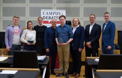 Berlin (Debating Union), Heidelberg (Rederei) und Tübingen gewinnen die Regionalmeisterschaften 2023