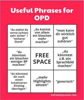 Ein praktischer Guide zum OPD-Jurieren