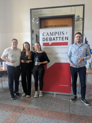 Mainz gewinnt die Campus Debatte Magdeburg
